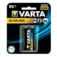 Pila VARTA alcalina 9v unidad