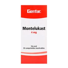 Montelukast GENFAR 4mg x30 tabletas
