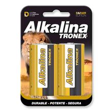Pila TRONEX alcalina tipo D x2 unds