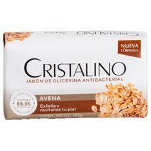 Jabón CRISTALINO avena x125 g