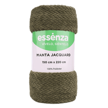 Manta En Jacquard Extragrande De 250 Café
