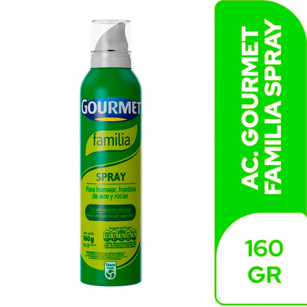 Aceite GOURMET spray control x160 ml