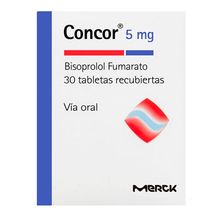 Concor MERCK 5mg x30 tabletas