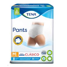 Pañal TENA pants medium clásico x8 unds