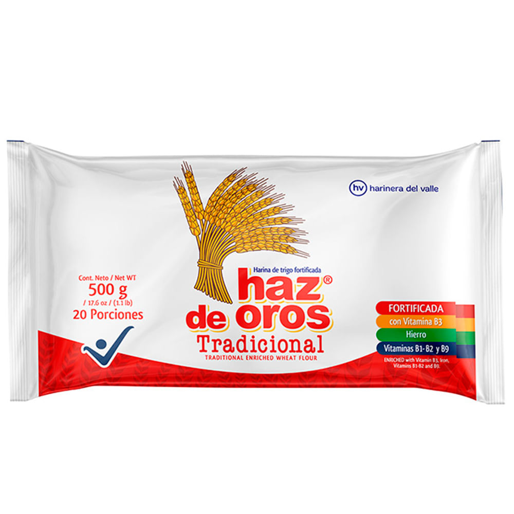 Harina De Trigo Haz De Oros X500 G 