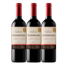 Vino RESERVADO concha y toro Sauvignon x750 ml 2x3