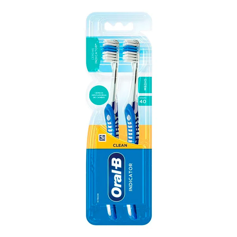 Cepillo Dental ORAL B Medio X2 Unds