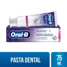 Crema dental ORAL B 3d white brilliante fresh x75 ml