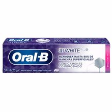 Crema dental ORAL B 3D white brillant fresh x53 ml