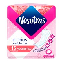 Protectores NOSOTRAS multiestilo x15 unds