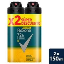 Desodorante REXONA aerosol 2 unds x90 ml