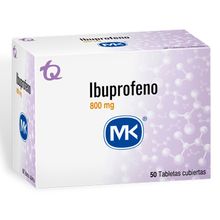 Ibuprofeno MK 800mg x50 tabletas