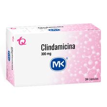 Clindamicina MK 300mg x24 cápsulas