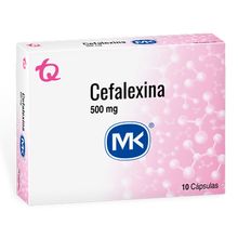 Cefalexina MK 500mg x10 cápsulas