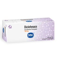 Diclofenaco MK 100mg x20 cápsulas