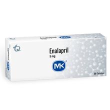 Enalapril MK 5mg x50 tabletas