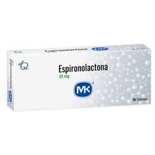 Espironolactona MK 25mg x30 tabletas
