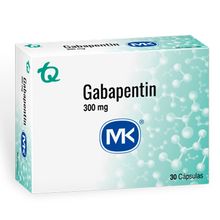 Gabapentin MK 300mg x30 cápsulas