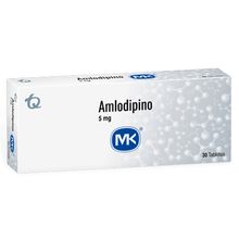 Amlodipino MK 5mg x30 tabletas