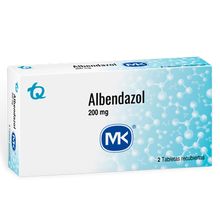 Albendazol MK 200mg x2 tabletas