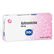 Azitromicina MK 500mg x3 tabletas