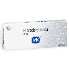 Hidroclorotiazida MK 25mg x30 tabletas