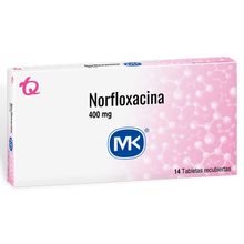 Norfloxacina MK 400mg x14 tabletas
