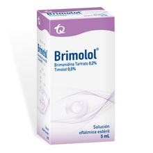 Brimolol MK solución oftálmica x5 ml