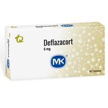 Deflazacort MK 6mg x10 tabletas