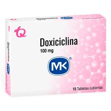 Doxiciclina MK 100mg x15 tabletas