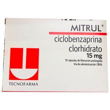 Mitrul TECNOFARMA 15 mg x10 cápsulas