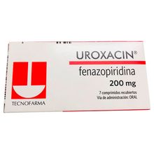 Uroxacin TECNOFARMA 200mg x7 tabletas