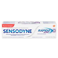 Crema dental sensodyne GLAXO rápido alivio x100 g