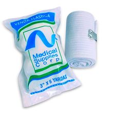 Venda elástica MED SUPPLIES 3x5 yardas