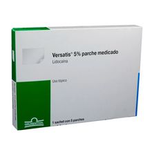 Versatis GRUNENTHAL 5% 1 sachet x5 parches medicados tópicos