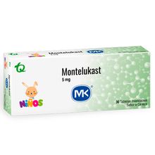 Montelukast MK 5mg x30 tabletas