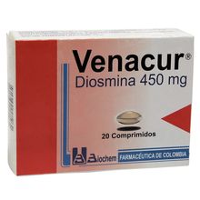 Venacur BIOCHEM 450mg x20 tabletas