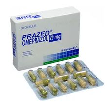 Prazed (omeprazol) NOVAMED 20mg x30 cápsulas