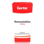 Rosuvastatina-GENFAR-20mg-x28-tabletas_74676