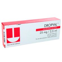Dropyal (hialuronato de sodio) TECNOFARMA 25mg/2.5ml x1 jeringa prellenada