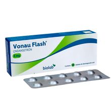 Vonau flash (ondansetrón) BIOLAB 4mg x10 tabletas