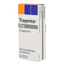 Trayenta (linagliptina) BOEHRINGER 5mg x30 tabletas