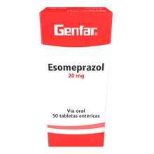 Esomeprazol GENFAR 20mg x30 tabletas