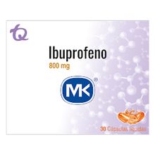 Ibuprofeno MK 800mg x30 cápsulas blandas