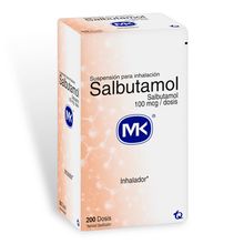 Salbutamol MK inhalador 100µg x200 dosis