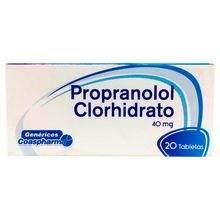 Propranolol COASPHARMA 40mg x20 tabletas