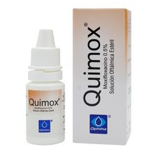 Quimox (moxifloxacino) OPHTHA solución oftálmica 0.5% x5 ml