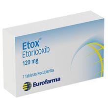 Etox (etoricoxib) EUROFARMA 120mg x7 tabletas