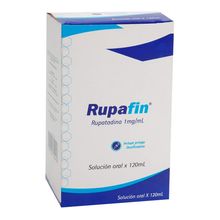 Rupafin (rupatadina) BCN solución oral 1mg/ml x120 ml