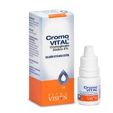 Cromovital (cromoglicato sódico) VITALIS solución oftálmica 4% x5 ml